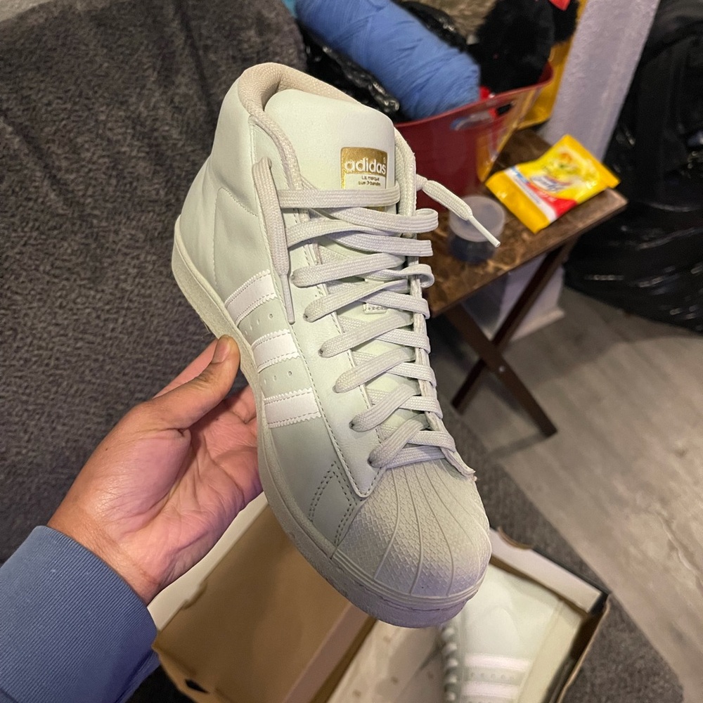 Adidas High-Top Superstars